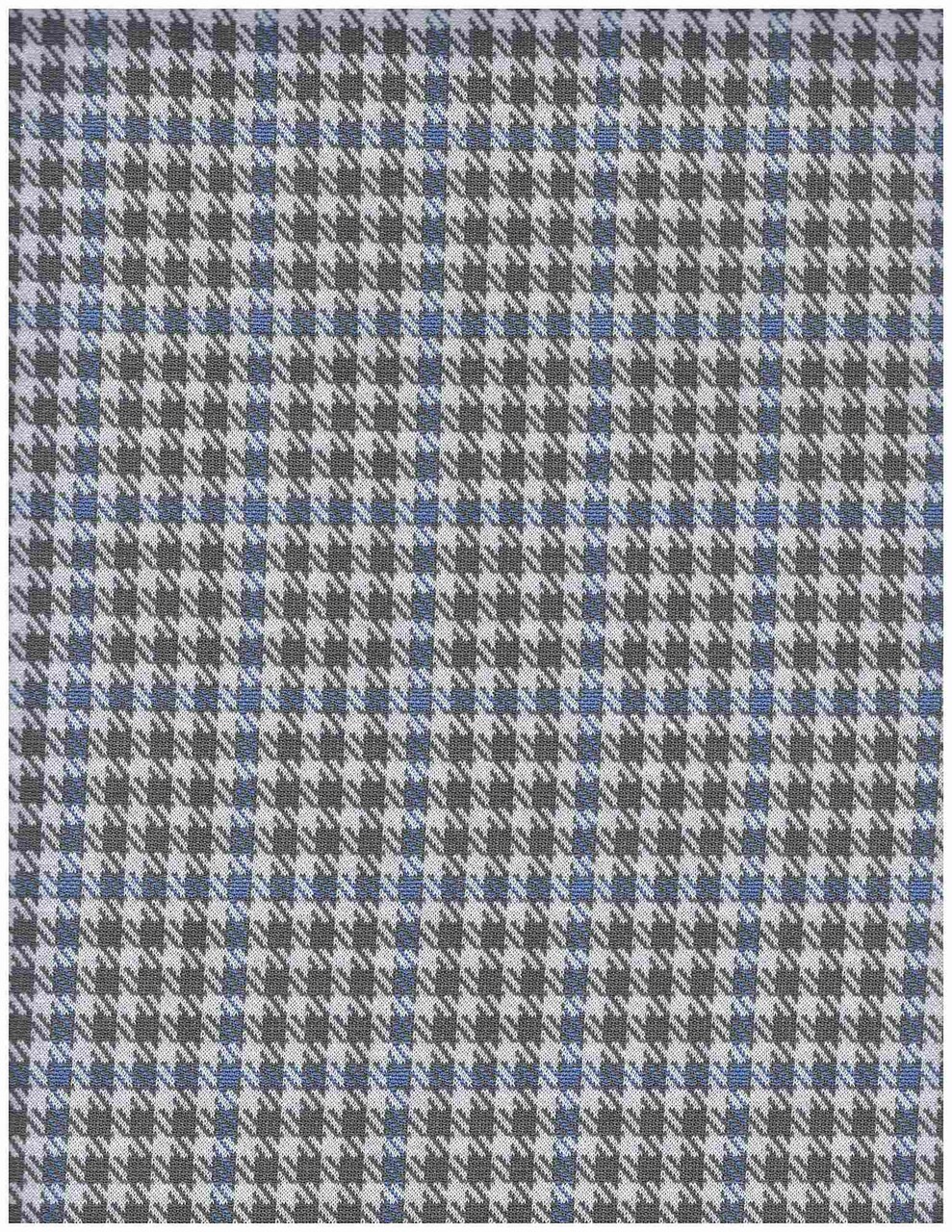 1 Yard Classic Double Knit Jacquard Plaid Fabric Stretch Polyester Rayon 58/60 Inches Wide